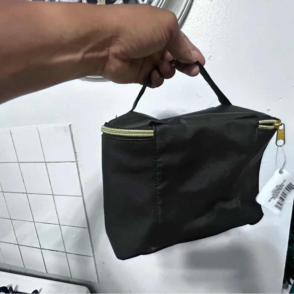 Black Travel Bag with Handle